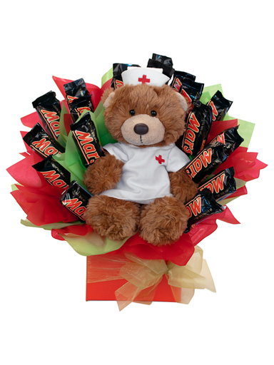 Nurse Mars Bar Bouquet