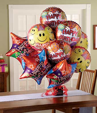 Happy Birthday Balloon & Chocolate Bouquet