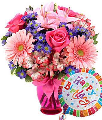 Pink Delight Bouquet Birthday