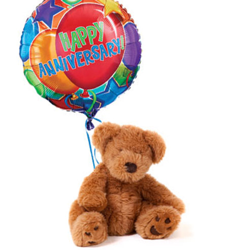 Anniversary Bear & Balloon