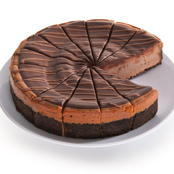 Chocolate Cabernet Truffle Cheesecake - 9 Inch