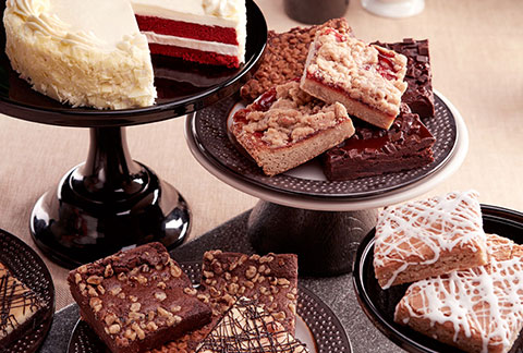 Classic Cake and One Dozen Gourmet Brownies